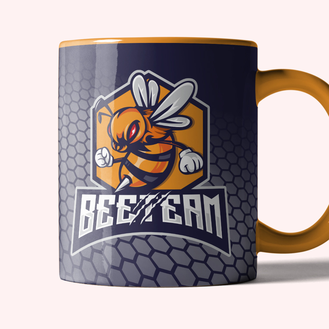 Bee Team Logo Mug